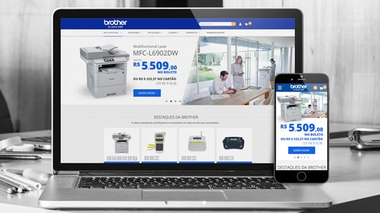 Loja Brother Store1 Impressoras e multifuncionais